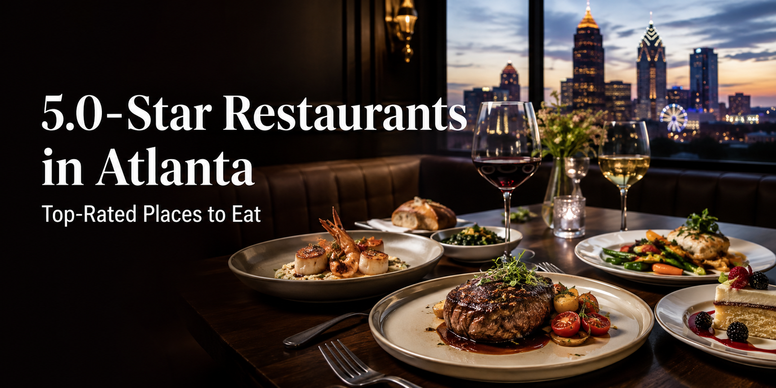 10 Atlanta-Area Restaurants Showing a 5.0-Star Rating