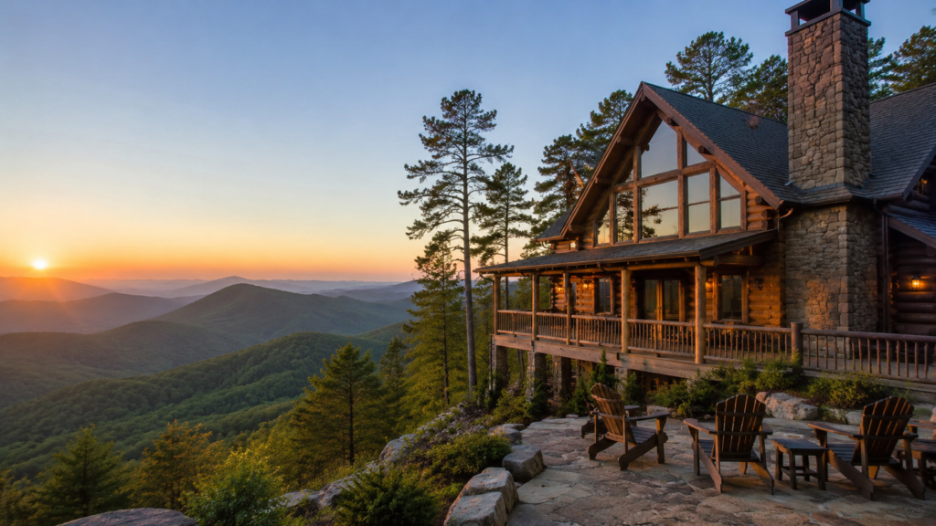 Luxury Blue Ridge Cabin Escape