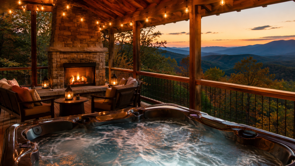 Luxury Blue Ridge Cabin Escape