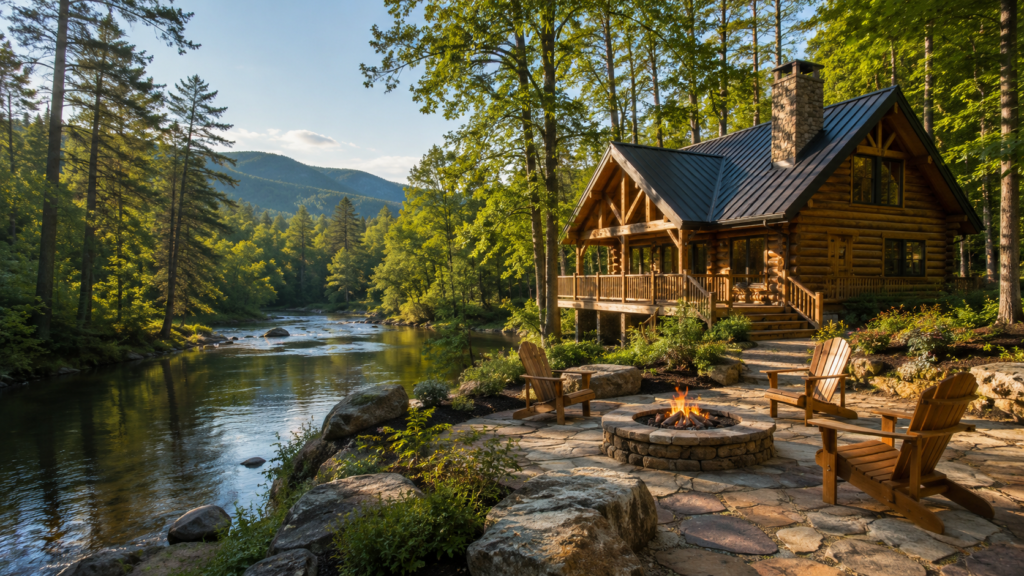 Luxury Blue Ridge Cabin Escape