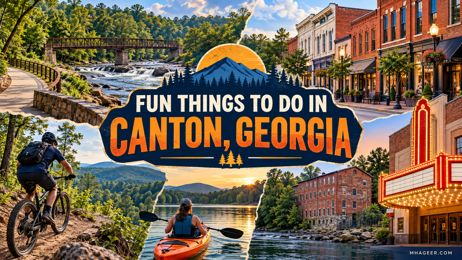 Canton, Georgia: Ride, Paddle, Explore