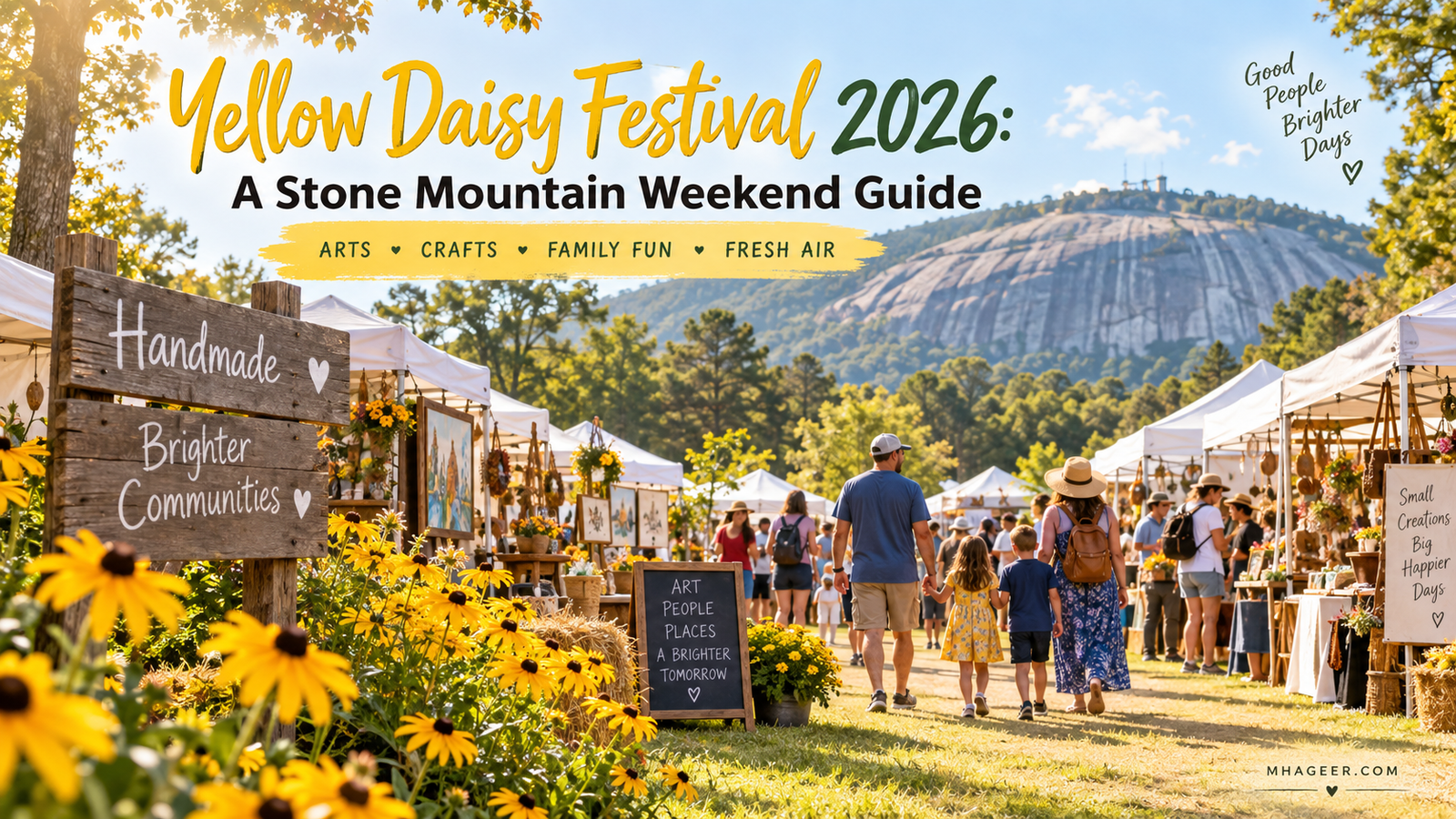 Yellow Daisy Festival 2026: A Stone Mountain Weekend Guide