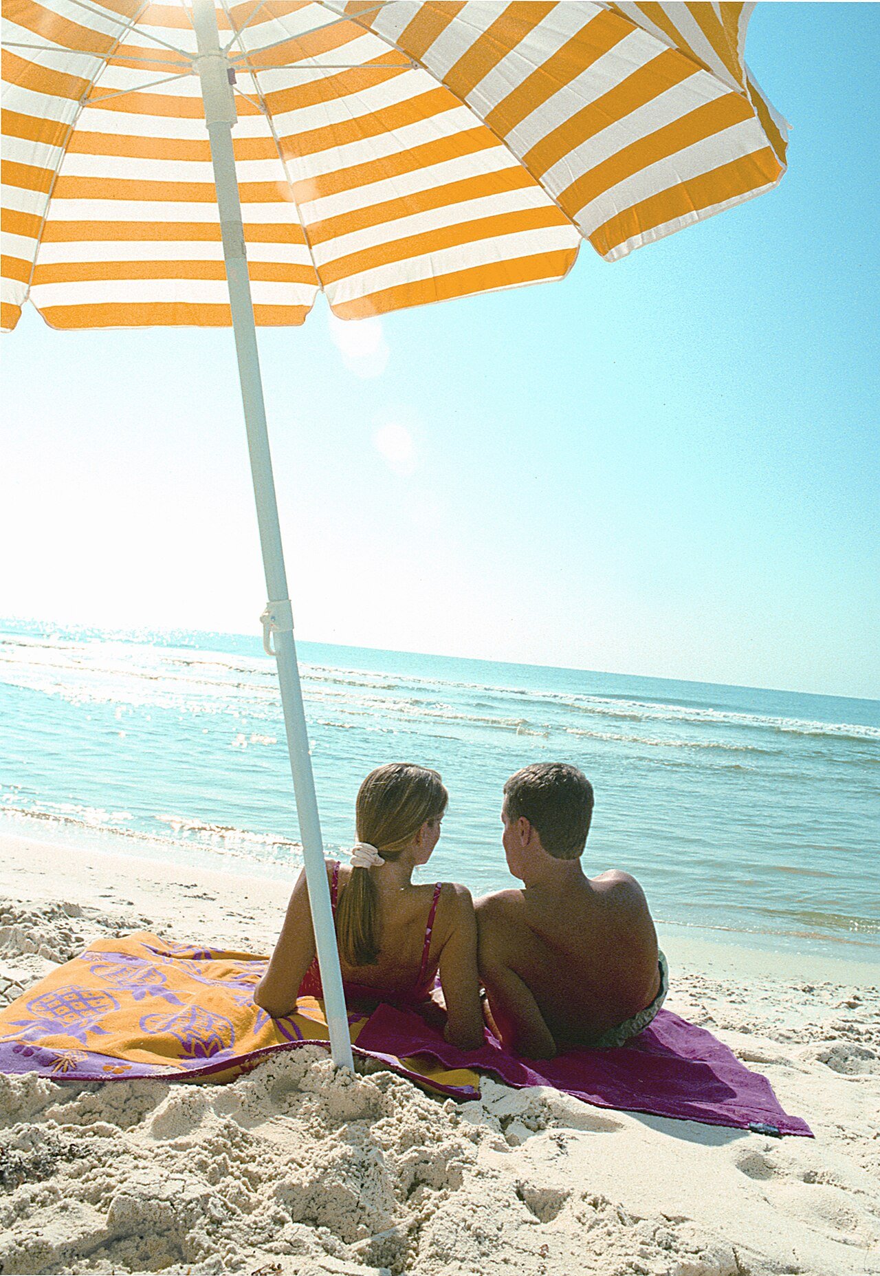 Beachfront at Gulf State Park on Alabama’s Gulf Coast.