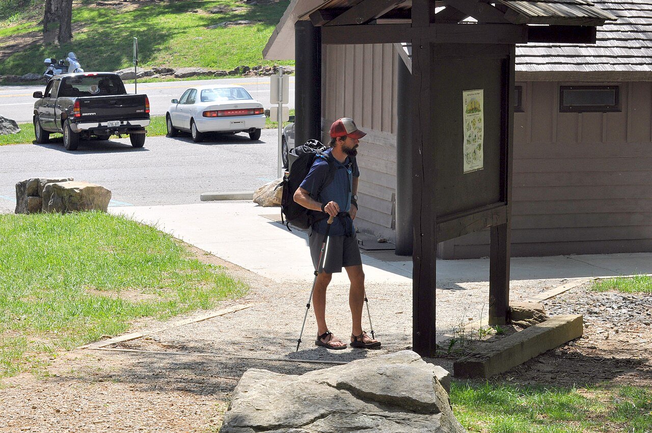 Woody Gap Recreation Area in Lumpkin County, Georgia.