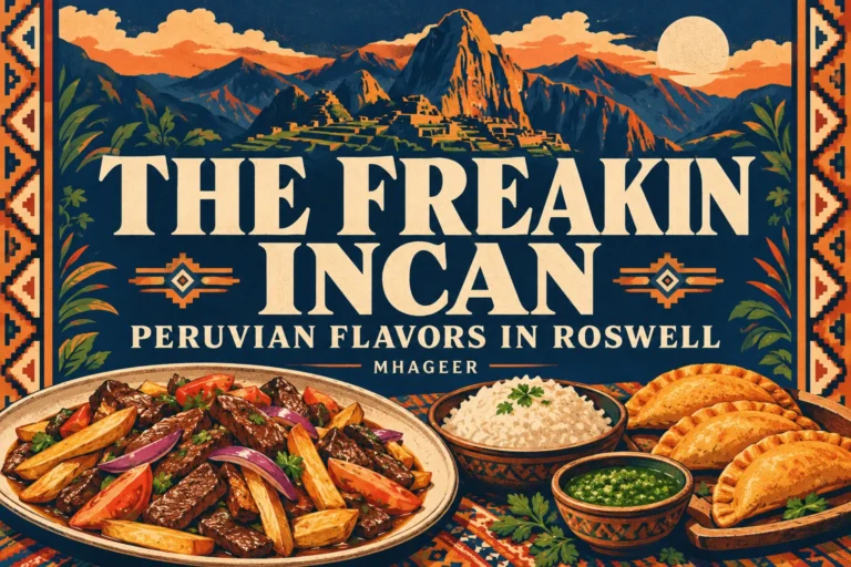 The Freakin Incan: Peruvian Flavors in Roswell, a Mhageer illustrated dining guide